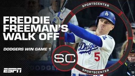 Describing the moment Freddie Freeman hits WALK-OFF GRAND SLAM in World Series Game 1 | SportsCenter