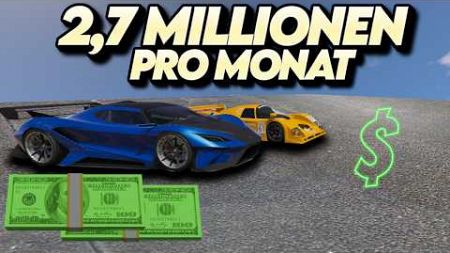 GTA Online: Verdiene 2,7 Millionen $ pro Monat – Der Ultimative Money Guide!