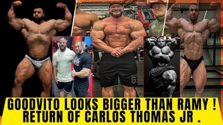 Big Ramy out angled by Vito ? Hunter in Rebound + Regan getting big + Rafael looks Depleted + Carlos