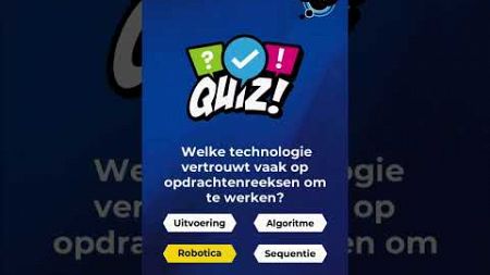 Technologie &amp; Wetenschap Quiz voor Kinderen! 🚀 Test Je Kennis over AI, Robotica en Programmeren!