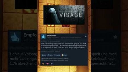 VISAGE Steam Bewertungen 😭😂 Part 1 #visage #steam #steamreview #gamereview