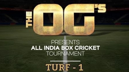 THE OG&#39;S Group Presents | All India Box Cricket Tournament - 2024 | Rajkot | Season 1 | Turf 1