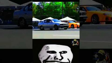 SUPRA Mk4 vs OTHER CARS #shortfeed #trollfacemotorsport #supralove #japanesecar 🤕😰😨