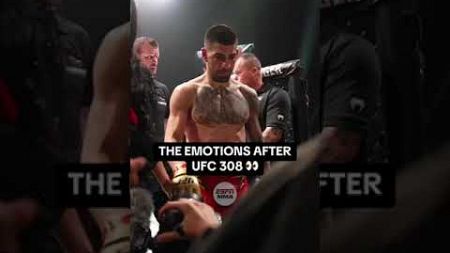 The emotions after #UFC308 👀 #shorts