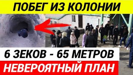 Тоннель в свободу: Шокирующий побег мигрантов из Липецкой колонии!