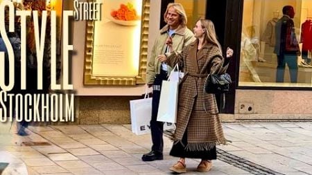 Stockholm Street Fashion 2024 | Scandinavian Street Style | Autumn Winter Fashion Trends 2024/2025