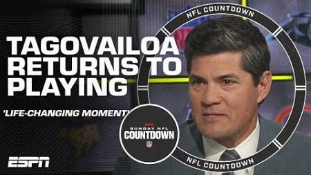 Tedy Bruschi&#39;s honest message for Tua Tagovailoa after his own health scare | NFL Countdown