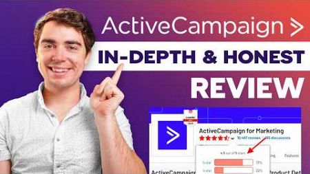 ActiveCampaign Review: Best Email Marketing Automation Tool? | Pricing, Features, Pros &amp; Cons