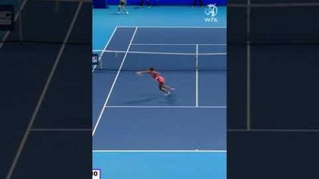 Ain&#39;t over &#39;til it&#39;s over with Zheng Qinwen #WTA #tennis #shorts