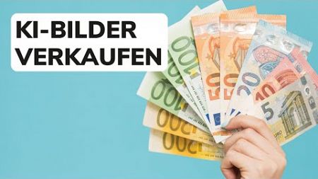 KI-Bilder verkaufen und Online Geld verdienen 🤑 - So einfach geht&#39;s! ✅