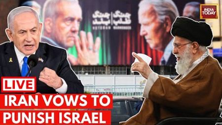 Israel-Iran War Live Updates: Iran&#39;s Ali Khamenei Vows To Punish Israel | Khamenei Vs Netanyahu