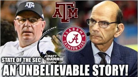 Finebaum REVEALS Texas A&amp;M’s REVOLT for Mike Elko + NO PANIC for Alabama 🍿 | The Matt Barrie Show