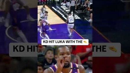 KD hit Luka with the too small 😅