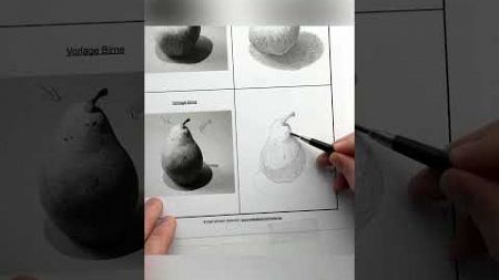 Wie du eine 🍐Birne zeichnest #zeichnen #art #kunst #zeichnenlernen #drawingtutorial #draw