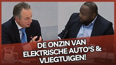 PVV-minister kibbelt met D66&#39;er ELEKTRISCHE auto&#39;s &amp; vliegtuigen!