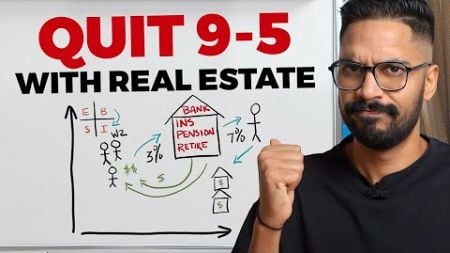 How To Quit Your 9-5 With Real Estate Investing