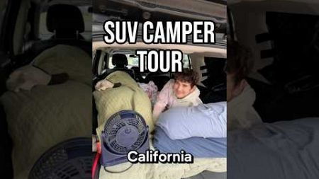 Car camper tour