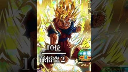 DBSDV現環境最強カードランキング【ドラゴンボールヒーローズ】＃スーパードラゴンボールヒーローズ