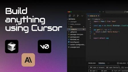 *NON-CODER* BUILDING Web Apps using V0 + Claude AI + Cursor AI