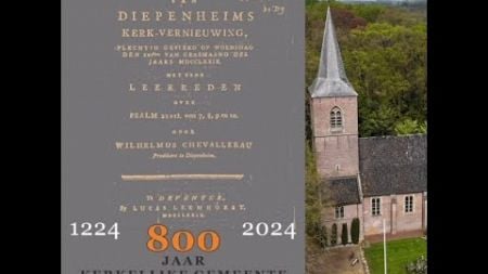 800 jaar Johanneskerk Diepenheim 26-10-2024 Parade en muziek in en om de kerk