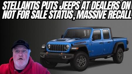 Stellantis In Trouble As Stop Sale On All Of These Jeeps Orderd