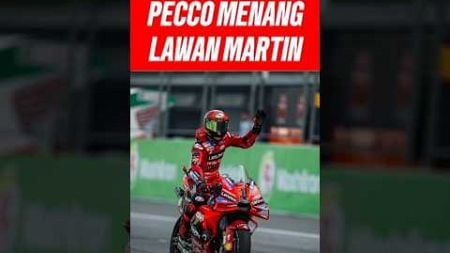 MARQUEZ JATUH PECCO MENANG LAWAN MARTIN #motogp #thaigp #pecco #jorgemartin #marcmarquez