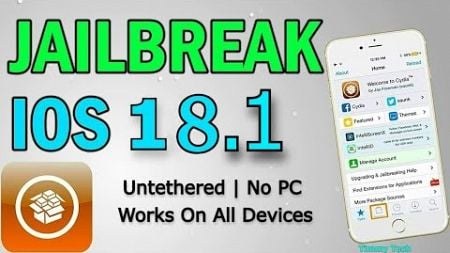 Unc0ver Jailbreak 18.1 Untethered - Jailbreak iOS 18.1 Untethered [No Computer]