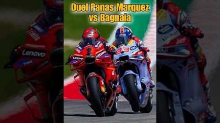 Duel Panas Marquez vs Bagnaia #motogp2024 #motogp #valentinorossi #marcmarquez #peccobagnaia