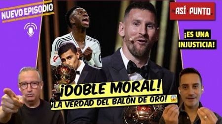 MESSI se llevó el Balón de ORO de RODRI y ahora se lo quitan a VINÍCIUS Jr. | Es Así y Punto