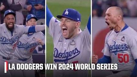 LOS ANGELES DODGERS WIN THE 2024 WORLD SERIES 🏆 | ESPN MLB