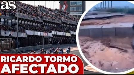 La DANA causa DAÑOS en el CIRCUITO RICARDO TORMO de CHESTE | MOTO GP