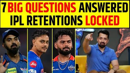 🔴Q&amp;A WITH YAARI: IPL RETENTIONS SE PAHLE 7 BADE SAWAL? ALL TEAMS RETENTION LIST LOCKED IN