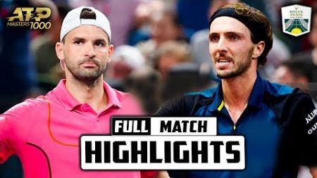 Grigor Dimitrov vs Arthur Rinderknech R3 Highlights - Paris Masters 2024