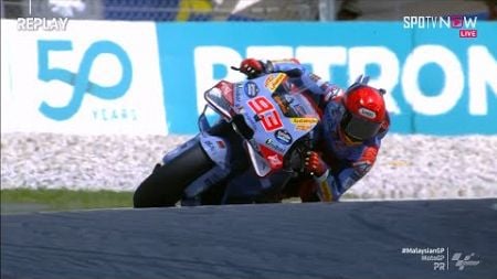 Semakin Memanas! Martin Alami Crash, King Pecco Konsisten Tercepat | Practice [MotoGP Malaysia]