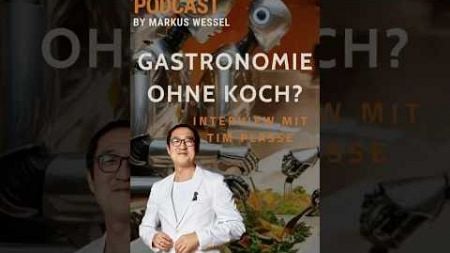 Ein Restaurant ohne Koch, dafür mit Roboter-Technologie #podcast #interview