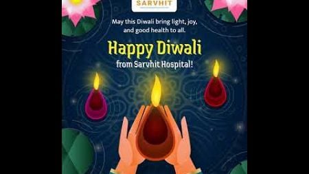 This Diwali let light the lamp of health and well-being. Wishing you a safe and prosperous festival