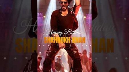 Happy Birthday to the Legend, the Icon and the King #ShahRukhKhan😍🔥💥✨