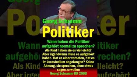 #Satire #GeorgSchramm #Bildung #Politiker #Medien #Verdummung #Mainstream #ZDF #ard #GEZ #moma