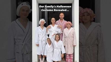 Our Family’s Halloween Costume Revealed… 👀 #halloween