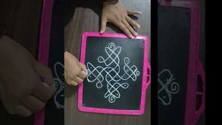 Easy Friday rangoli#art#seo#muggulu#kolam#rangavallulu