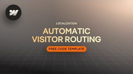 Webflow Localization: Seitenbesucher automatisch zu einer Sprache weiterleiten (Codevorlage)