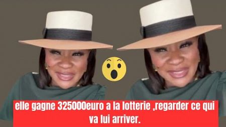 😱ELLE GAGNE 325 000 € À LA LOTTERIE , REGARDER CE QUI VA L’ARRIVER.#coachhamondchic