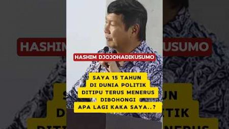 15 Tahun Di dunia politik Ditipu Terus Apalagi Kaka Saya..#shorts