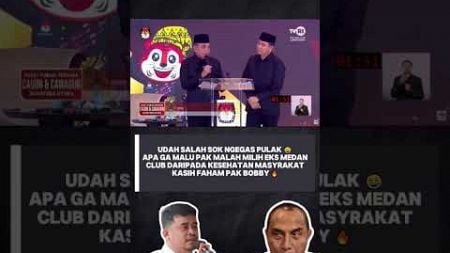 Kasih paham pak bobby part 1 @PDIPerjuangan #politics #viralvideo #politik #pilgubsumut