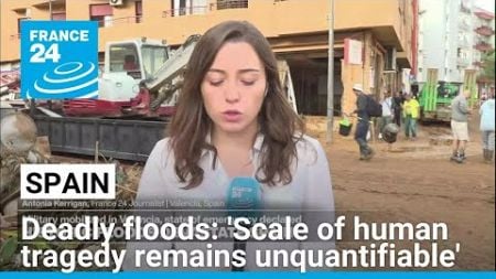 Deadly floods in Spain: &#39;Scale of human tragedy remains unquantifiable&#39; • FRANCE 24 English