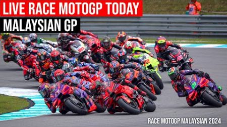 Live Race MotoGP Today | MalaysianGP Race 2024 at Sepang | MotoGP Live