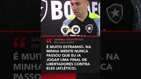 SAVARINO VAI ENCARAR O EX-CLUBE NA FINAL DA LIBERTADORES 🔥 #shorts