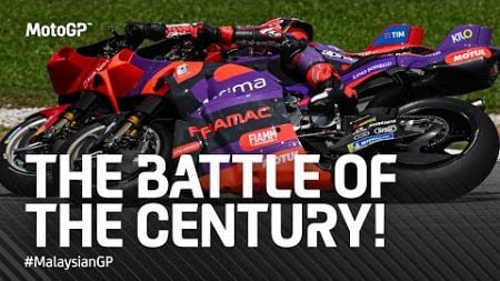 The EPIC battle royale between Bagnaia and Martin! | 2024 #MalaysianGP