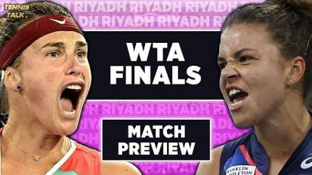 Sabalenka vs Paolini | WTA Finals 2024 | Tennis Preview &amp; Prediction