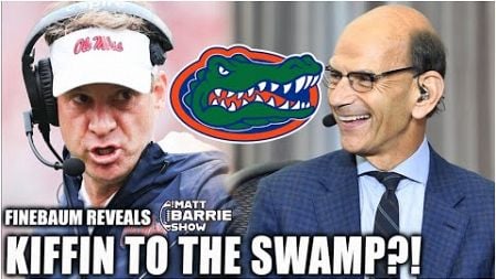 Paul Finebaum REVEALS Florida want Lane Kiffin?! + SEC face ELIMINATOR GAMES! | The Matt Barrie Show